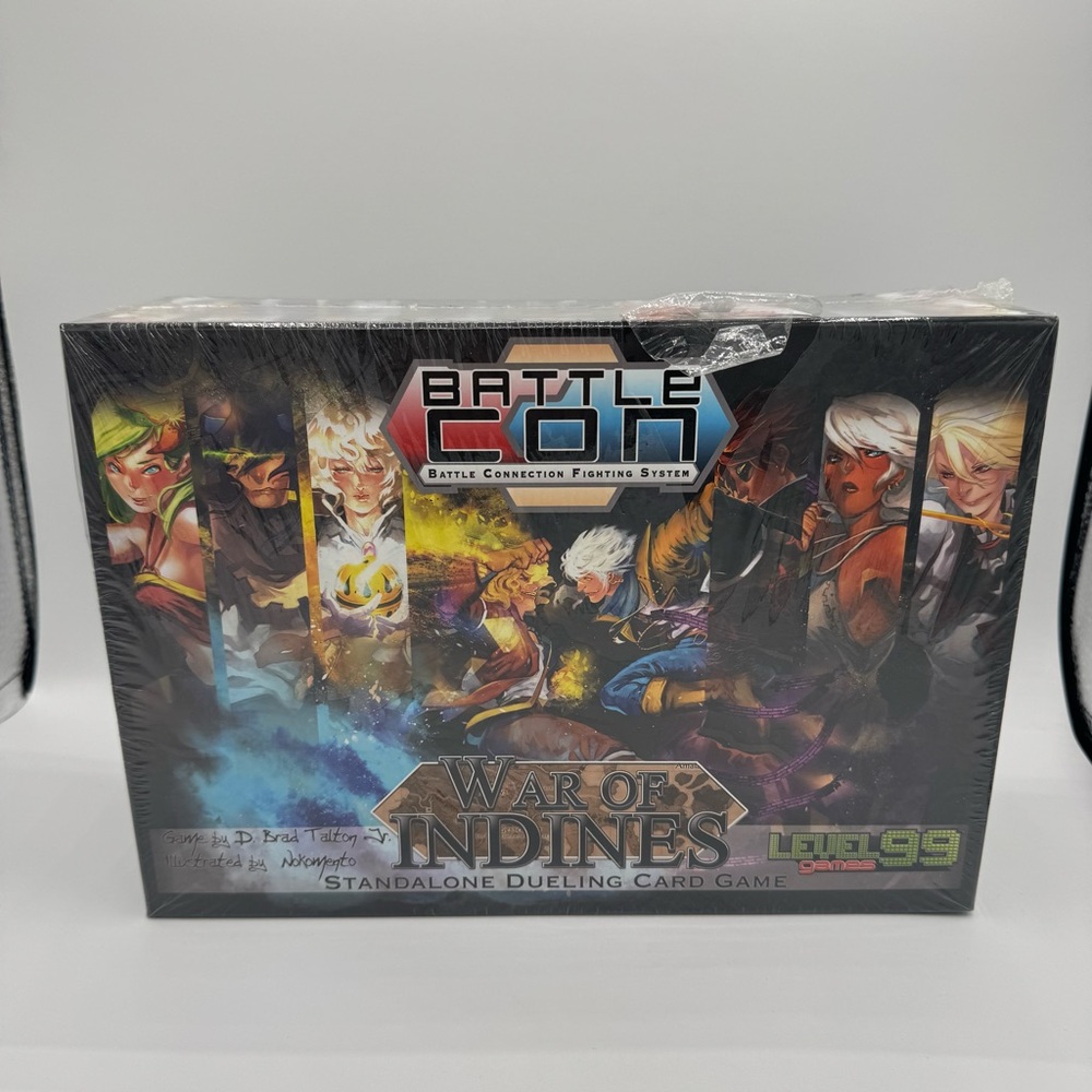 BATTLE CON War of Indines & Fate of the Indines Board Card Game Brand New Sealed